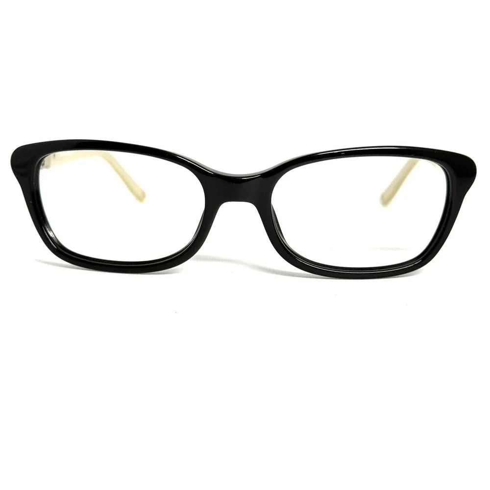 Tommy Bahama TB5035 Black Cream Eyeglasses Frames 53-17-130 Twisted Crystal